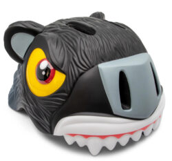 Casco animale pazzo Panter nero 49-55 cm
