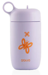 Equa Butterfly straw bottle