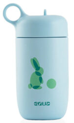 Equa bottle with straw Rabbit