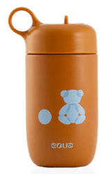 Equa Teddy bear bottle with straw