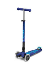 Micro scooter Maxi foldable Navy blue LED