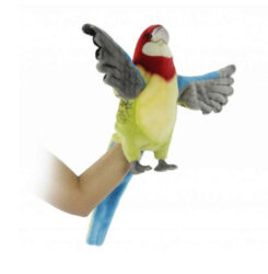 Hansa hand puppet parrot yellow Rosela