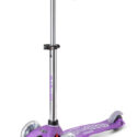 Micro Mini Deluxe Glitter LED Lila Kinder Scooter