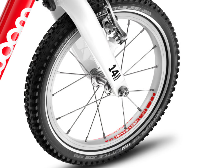 Woom 2 GO kolo 14 col Red (H)