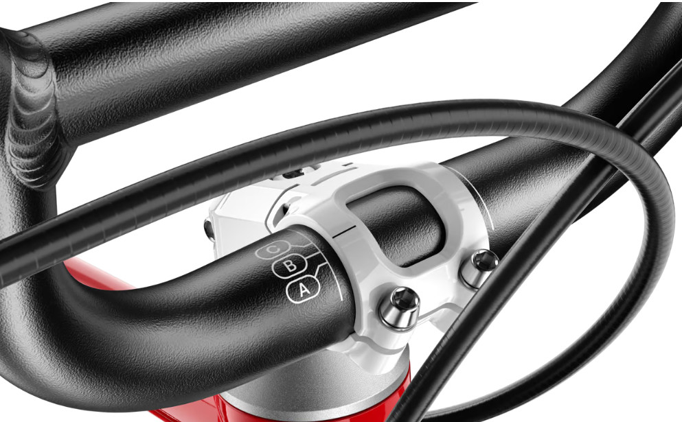 Woom 3 GO automagic 16 col Red (H)