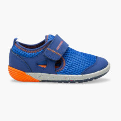 Merrell poletni čevlji Bare Steps H2O blue/orange