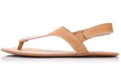 Oblikovana sandala Nomad camel cork