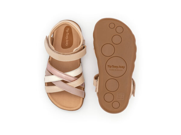 Tip Toey Joey sandali Criss Cross Pink Pearl/White Dream/Pink Dream