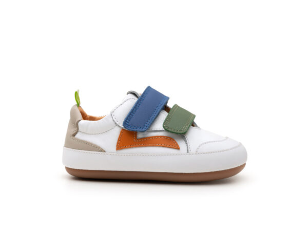 Tip Toey Joey sneakers Landy White/Salsa/Blue Tang