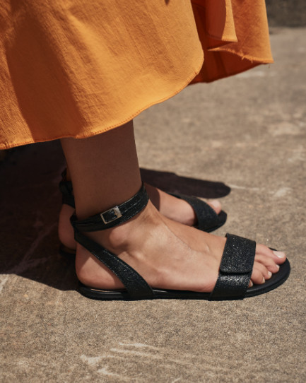 Shapen sandali Daisy 2.0 black crackel