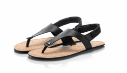 Shapen Sandalen Nomad schwarzer Kork