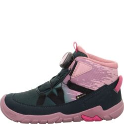 Superfit Trace Gore-tex® ankle boots green/rose