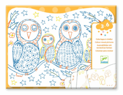 Djeco Magisches Malbuch Wald Familie