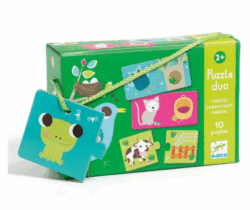 Djeco Animal Home Duo Puzzle