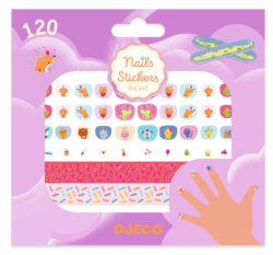 Djeco Happy Birthday Nagelaufkleber