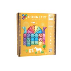 Connetix Glitzerschloss 48 Stück