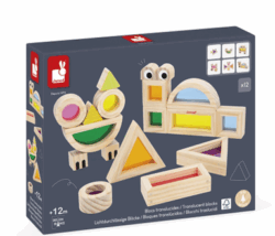 Janod Sensory Transparent Blocks
