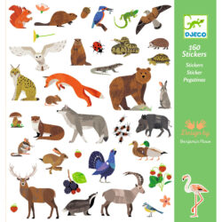 Djeco nalepke Fauna