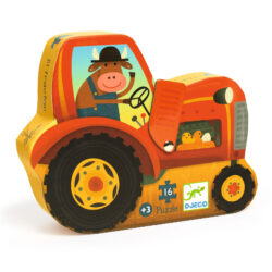 Djeco sestavljanka Traktor