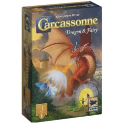 Družabna igra Carcassonne Dragon & Fairy - razširitev