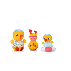 Lilliputiens 3 račke, ki se učijo plavat