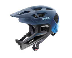 Uvex čelada React Jr Fullface Dusk Blue Matt 52-56 cm