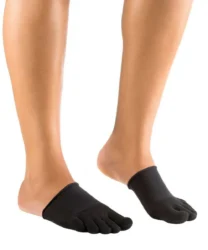Knitido nogavice Hallux Valgus Closed črne