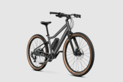 Woom Explore e5 otroško električno kolo 24 col Graphite Grey