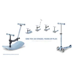 Micro skiro Mini Deluxe Rock&Go Led Ocean