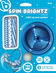 Brightz lučke za napere na kolesu modre